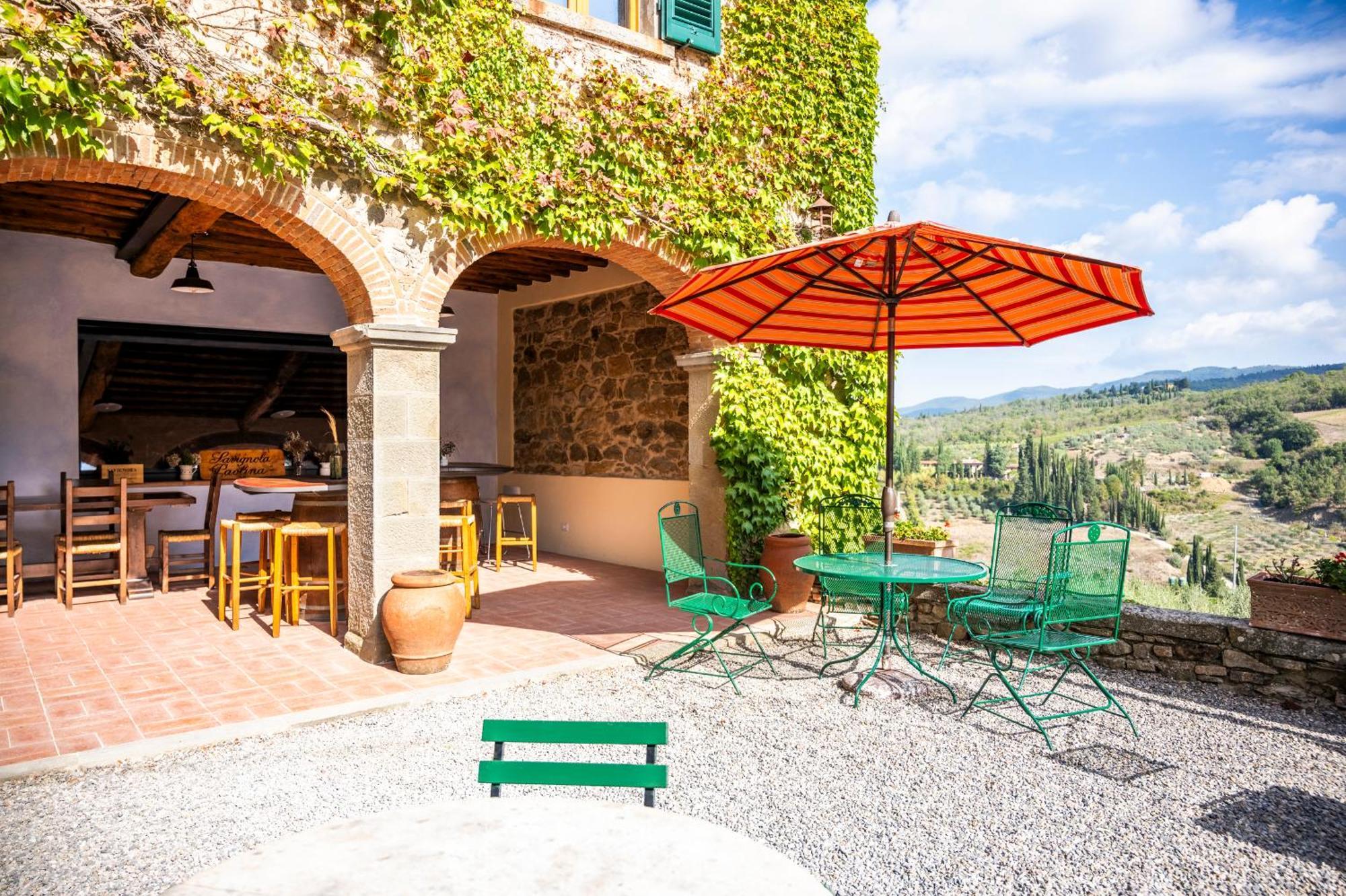 Savignola Paolina Villa Greve in Chianti Buitenkant foto