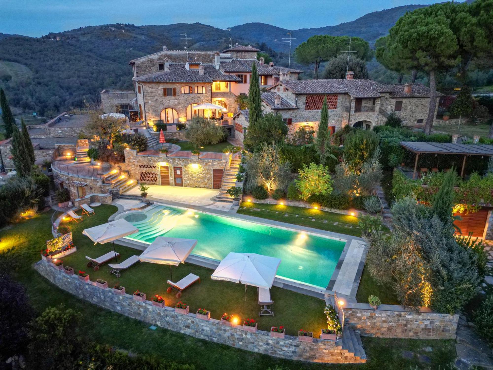 Savignola Paolina Villa Greve in Chianti Buitenkant foto