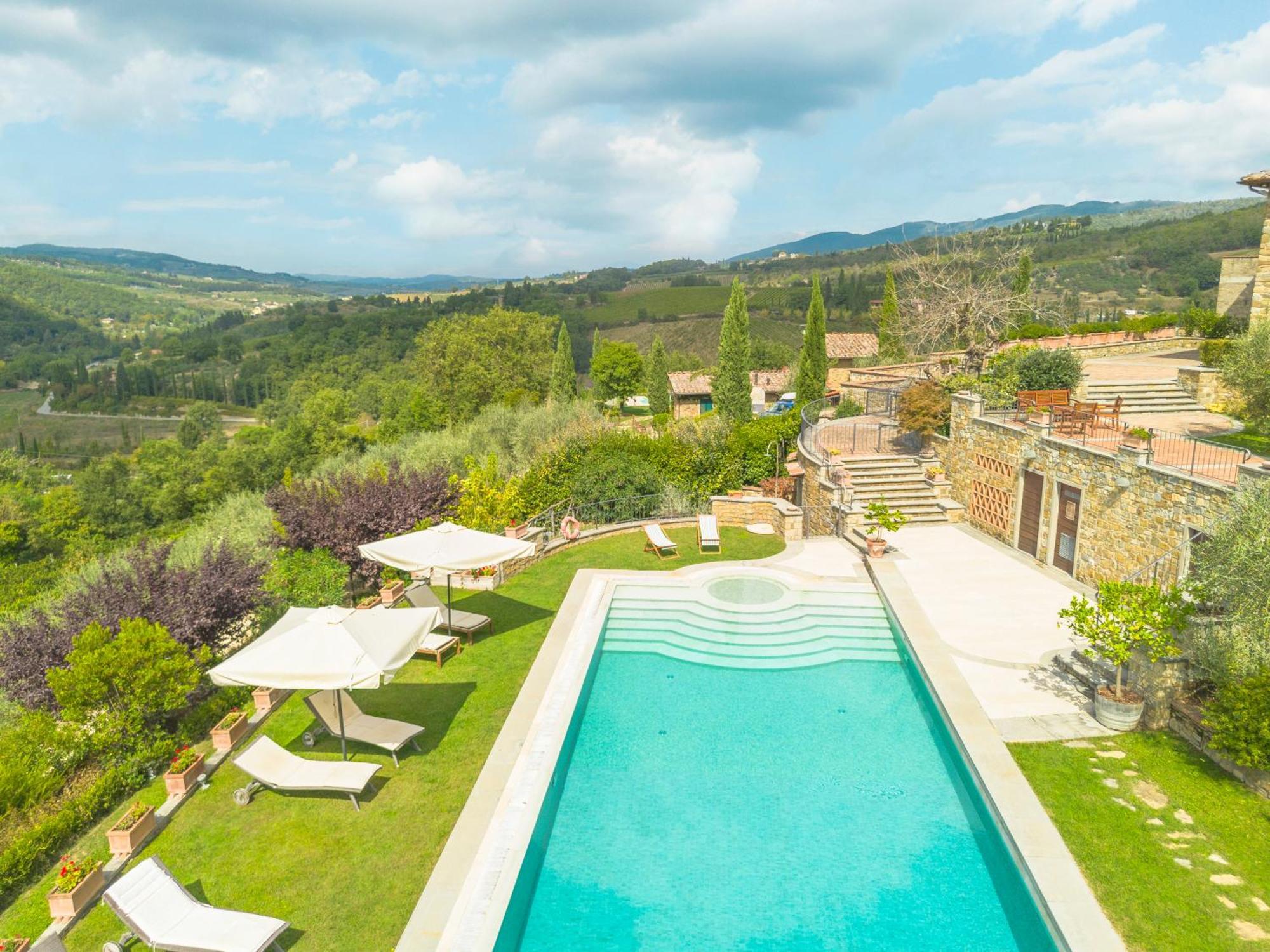 Savignola Paolina Villa Greve in Chianti Buitenkant foto