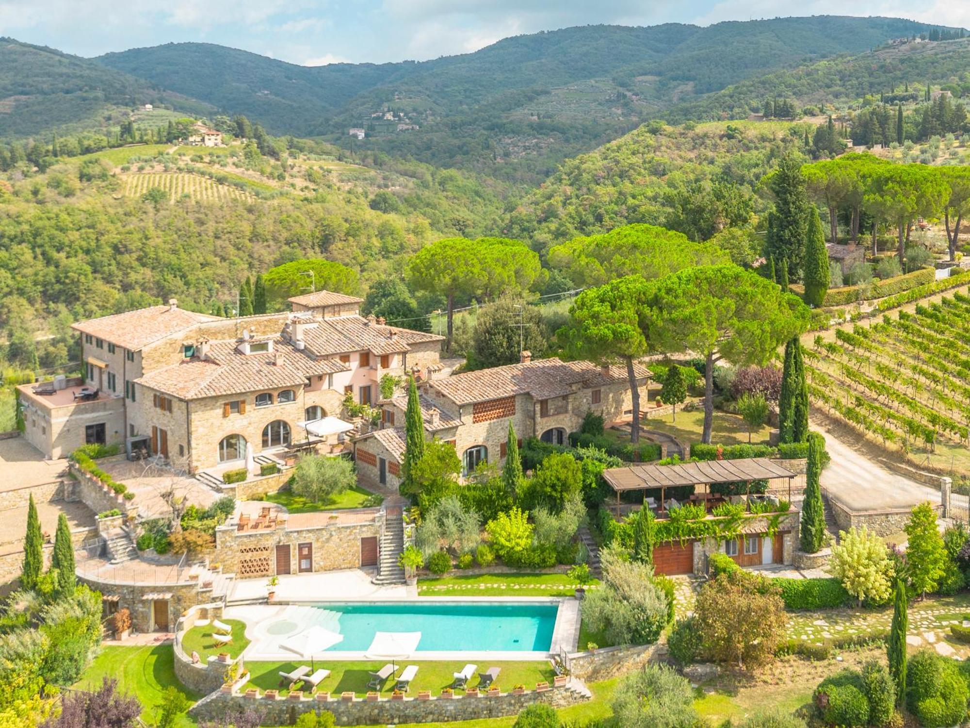 Savignola Paolina Villa Greve in Chianti Buitenkant foto